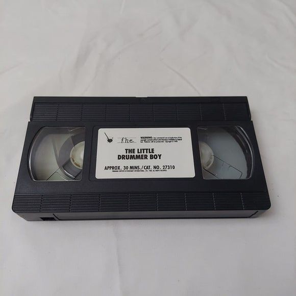 The Little Drummer Boy VHS Tape FHE Vintage Christmas Cartoon Classics Tested - Picture 6 of 6